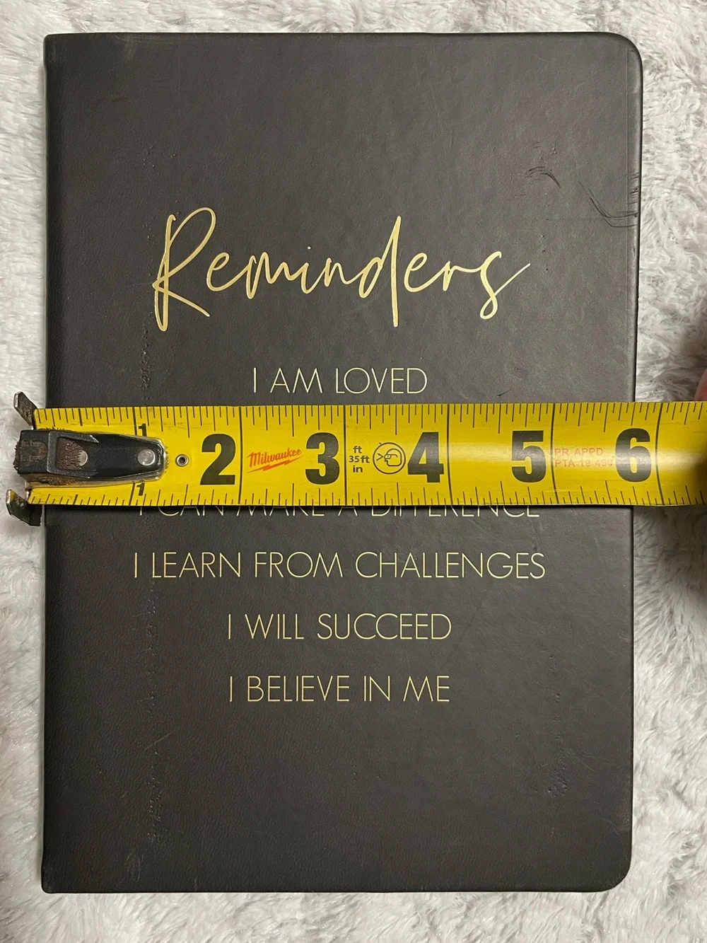 Eccolo “Reminders” Lined Journal